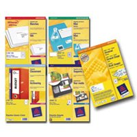 Etiquette matricielle pour ordinateur, 125 x 74 mm