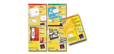 Etiquette matricielle pour ordinateur, 125 x 74 mm