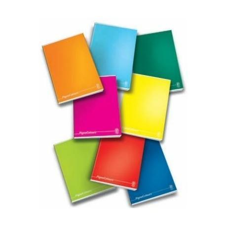 Pigna Colours writing notebook A5 40 sheets Multicolour on Bruneau.it