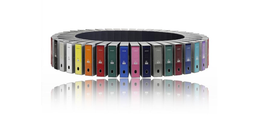 Favorit Unico raccoglitore ad anelli 230 x 330 mm Blu