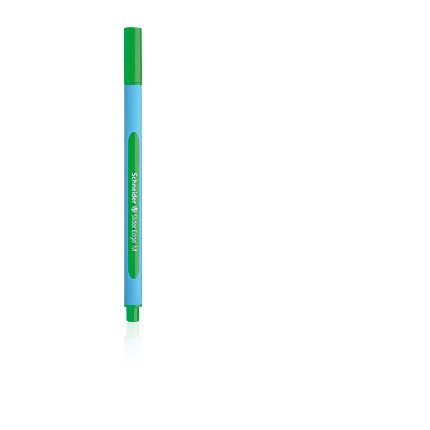 Stylo bille SLIDER EDGE à capuchon, pointe large, corps triangulaire, encreindélébile Verte