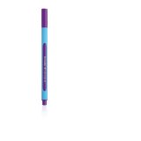 Stylo bille SLIDER EDGE à capuchon, pointe large, corps triangulaire, encre indélébile Violette