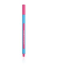 Stylo bille SLIDER EDGE capuchon, pointe large, corps triangulaire, encre indélébile Rose