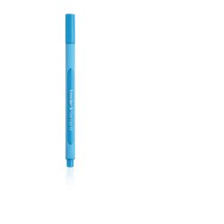 Stylo bille SLIDER EDGE capuchon, pointe large, corps triangulaire, encre indélébile Bleu clair