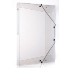 Boîte de classement HAWAI, A4, dos: 25 mm, incolore