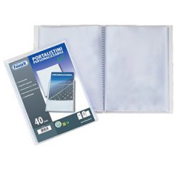 Portalistini personalizzabile Sviluppo - liscio - 15x21 cm - 50 buste - trasparente - Favorit