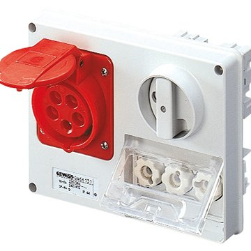 Gewiss GW66139 outlet box Blue