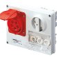 Gewiss GW66139 outlet box Blue