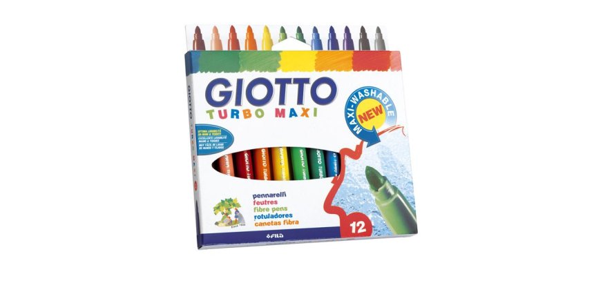 Giotto Turbo Maxi marcatore Verde 12 pz