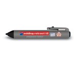 Marqueur edding e12 tableau blanc rétractable rechargeable pointe ogive 1.5/3mm effaçable à sec coloris noir