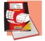 Etichette adesive R/300 - in carta - permanenti - tonde - diametro 20 mm - 88 et/fg - 100 fogli - bianco - Markin