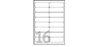 Etiquette d'adresse, 99,1 x 33,9 mm
