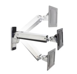 Ergotron Interactive Arm, VHD 152.4 cm (60") Wall Aluminium, Black