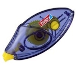 Colle tesa roller jetable permanent ergonomique ruban haute qualité plastique emballage recyclé 8.4mmx8.5m