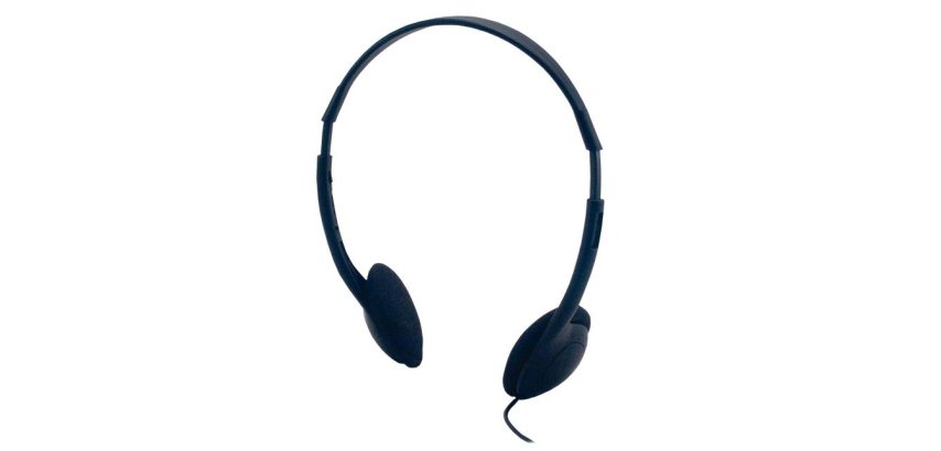 Headset mit Kabel MCL CSQ-HEAD/N schwarz