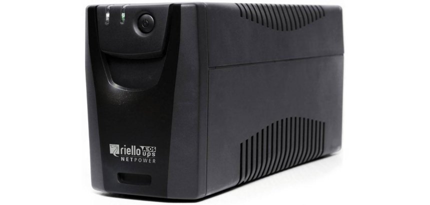 Riello Net Power 800 sistema de alimentación ininterrumpida (UPS) 0,8 kVA 480 W 4 salidas AC