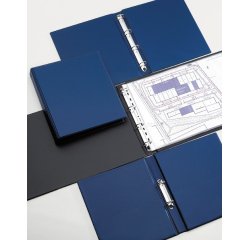 Favorit 100500161 raccoglitore ad anelli A3 Nero