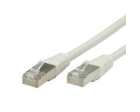 VALUE FTP Patch Cord Cat.5e, grey 1 m