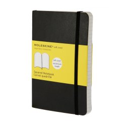 Moleskine 40122 writing notebook 192 sheets Black