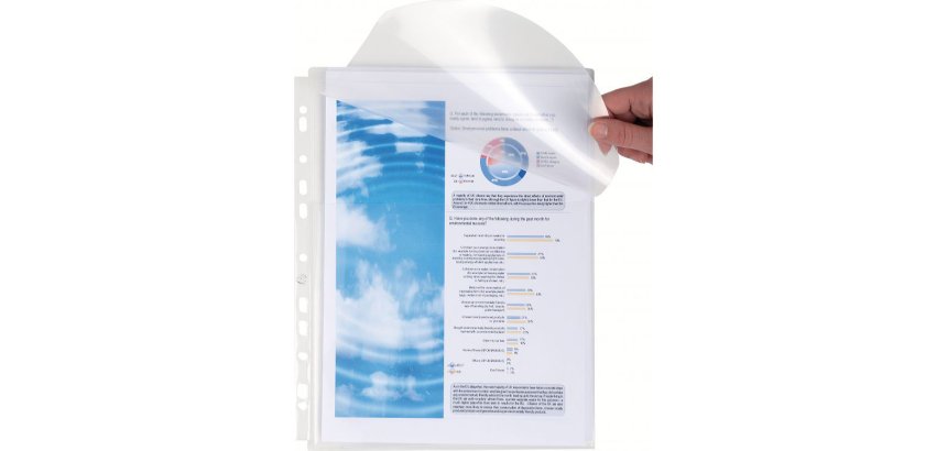 Exacompta 5503E foglio di protezione 210 x 297 mm (A4) Polipropilene (PP) 10 pz