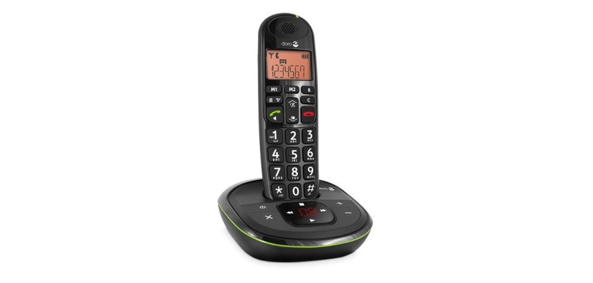 Doro PhoneEasy 105wr Téléphone DECT Noir