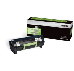 Lexmark 502 / 50F2000 Tóner original negro de capacidad estándar (1500 páginas)