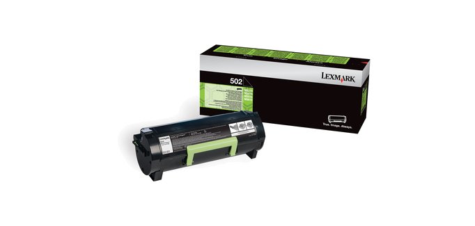Lexmark 502 / 50F2000 Tóner original negro de capacidad estándar (1500 páginas)