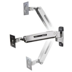 Ergotron Interactive Arm LD - mounting kit - Patented Constant Force Technology - for LCD display - black trim, polished aluminum