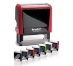 Tampon a encrage trodat automatique 3 lignes plaque   38x14 mm