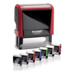 Tampon a encrage trodat automatique 3 lignes plaque   38x14 mm