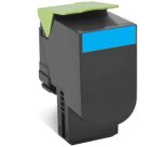 Lexmark 802HC Cartouche de toner 1 pièce(s) Original Cyan