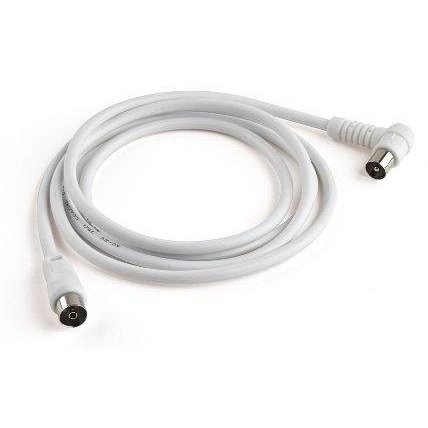 Meliconi ANT2M90 coaxial cable 2 m White