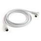 Meliconi ANT2M90 coaxial cable 2 m White
