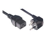 MCL Power Cable Black 3.0m Noir 3 m Prise d'alimentation type E Coupleur C19