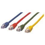 MCL Cable RJ45 Cat6 1.0 m Red câble de réseau Rouge 1 m