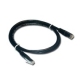 MCL Cable RJ45 Cat6 1.0 m Black câble de réseau Noir 1 m