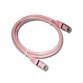 MCL Cable RJ45 Cat6 2.0 m Rose câble de réseau 2 m