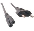 MCL Power Cord Portable Black 5.0m Noir 5 m Prise d'alimentation type C Coupleur C7