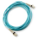 HPE LC to LC Multi-mode OM3 2-Fiber 5.0m 1-Pack câble InfiniBand et à fibres optiques 5 m Bleu