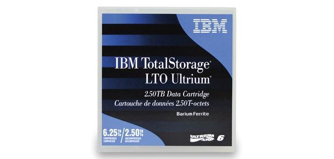 IBM LTO Ultrium 6 Nastro dati vuoto 2,5 TB