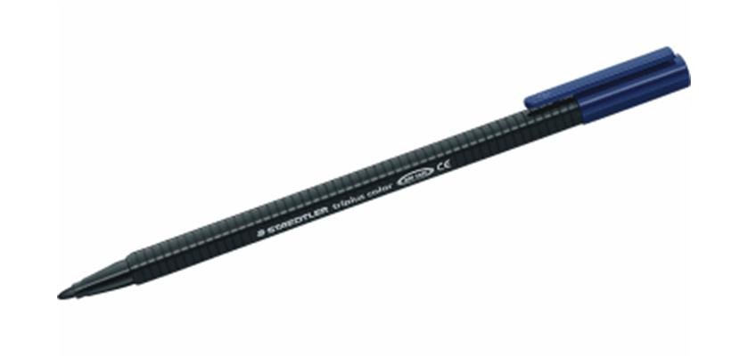 Feutre coloriage staedtler triplus color 323 encre dry   safe pointe bloquee corps     triangulaire trait 1mm
