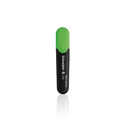 Surligneur JOB 150 (rechargeable) pointe biseautée, encre Verte