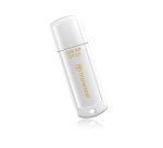 Transcend JetFlash 730 64GB USB 3.0 lecteur USB flash 64 Go USB Type-A 3.2 Gen 1 (3.1 Gen 1) Blanc