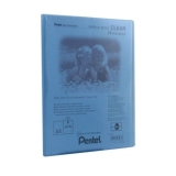 Protège-documents pentel clear a4 30 pochettes coloris bleu