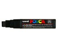 Marqueur Uni-Ball Posca pointe rectangle 15 mm noir