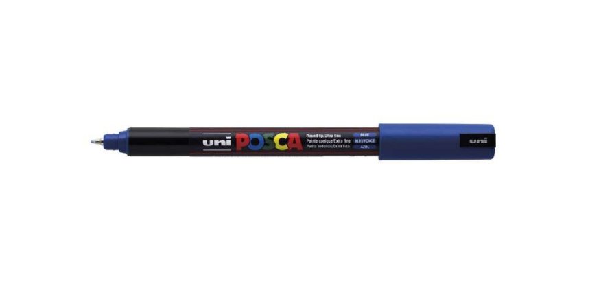 Marqueur à pigment PC-1MR, bleu foncé