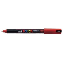 Marqueur à pigment PC1MR, rouge