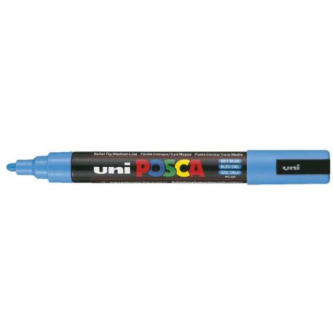 Marqueur à pigment PC-5M, bleu ciel