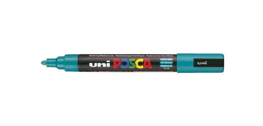 Marqueur à pigment PC-5M, vert émeraude