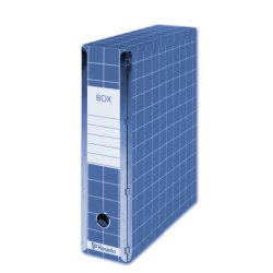 Resisto RESX401 box file Blue Cardboard, Wood